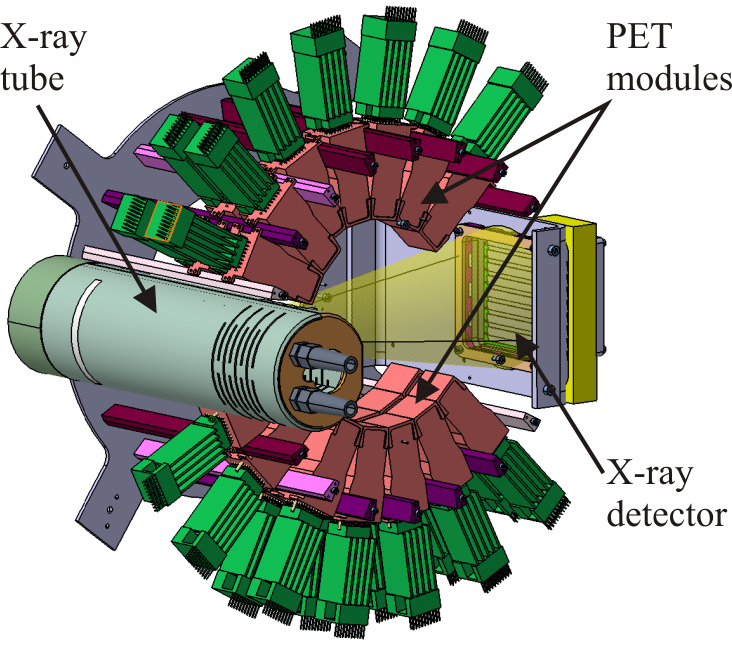 View of the bi-modal scanner